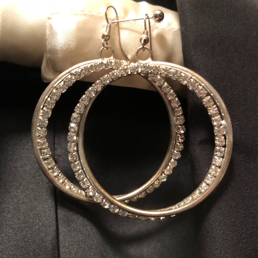 Fun glam earrings